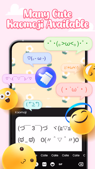 Blom: Kaomoji & Emoji Keyboard Screenshot 4 - AppWisp.com Blom: Kaomoji & Emoji Keyboard Screenshot 4 - AppWisp.com