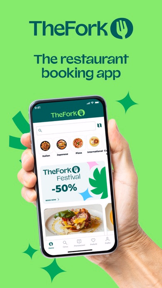 TheFork - Restaurant bookings Screenshot 1 - AppWisp.com TheFork - Restaurant bookings Screenshot 1 - AppWisp.com