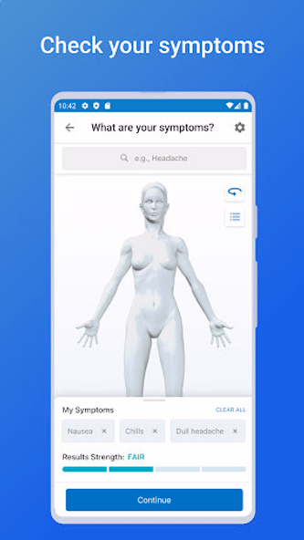 WebMD: Symptom Checker Screenshot 1 - AppWisp.com WebMD: Symptom Checker Screenshot 1 - AppWisp.com