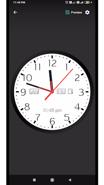 Analog Clock Live Wallpaper Screenshot 1 - AppWisp.com Analog Clock Live Wallpaper Screenshot 1 - AppWisp.com