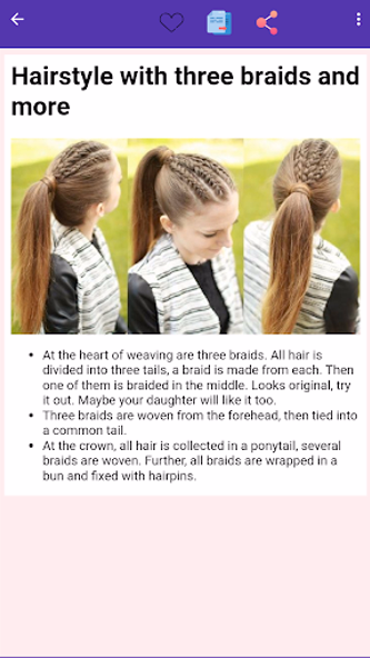 Hairstyles for girls Screenshot 4 - AppWisp.com Hairstyles for girls Screenshot 4 - AppWisp.com