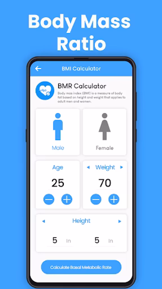 BMI Calculator - Ideal weight Screenshot 2 - AppWisp.com BMI Calculator - Ideal weight Screenshot 2 - AppWisp.com
