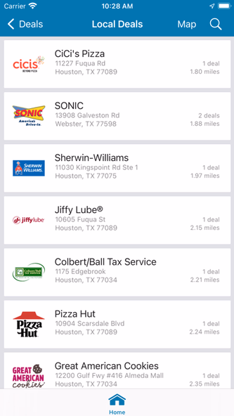 Texas Bay CU Perks Screenshot 1 - AppWisp.com Texas Bay CU Perks Screenshot 1 - AppWisp.com