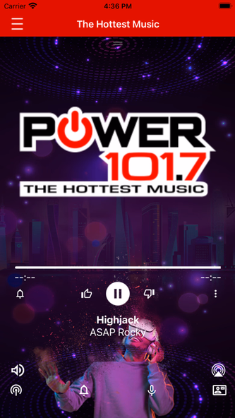 Power 101.7 Screenshot 1 - AppWisp.com Power 101.7 Screenshot 1 - AppWisp.com