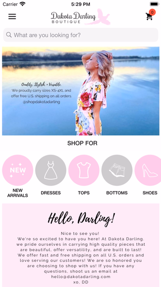 Dakota Darling Screenshot 1 - AppWisp.com Dakota Darling Screenshot 1 - AppWisp.com