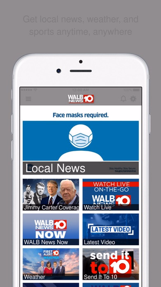 WALB News 10 Screenshot 1 - AppWisp.com WALB News 10 Screenshot 1 - AppWisp.com