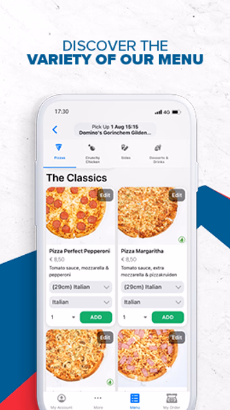 Domino's Pizza Nederland Screenshot 3 - AppWisp.com Domino's Pizza Nederland Screenshot 3 - AppWisp.com