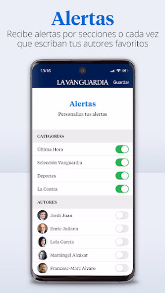 La Vanguardia - News Screenshot 2 - AppWisp.com La Vanguardia - News Screenshot 2 - AppWisp.com