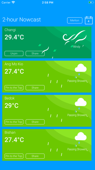 MyWeather@SG Screenshot 2 - AppWisp.com MyWeather@SG Screenshot 2 - AppWisp.com