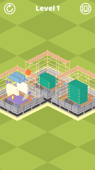 House Sort Color Puzzle Screenshot 2 - AppWisp.com House Sort Color Puzzle Screenshot 2 - AppWisp.com