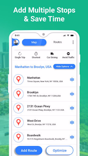 GPS Route Planner Screenshot 2 - AppWisp.com
