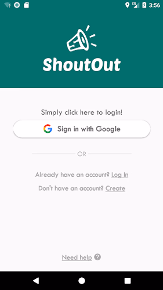 ShoutOut Screenshot 1 - AppWisp.com ShoutOut Screenshot 1 - AppWisp.com