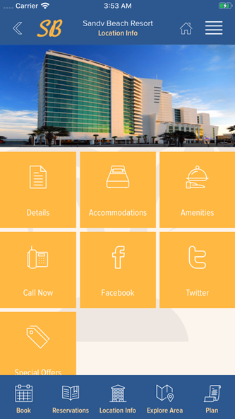 Sandy Beach Resort Screenshot 2 - AppWisp.com Sandy Beach Resort Screenshot 2 - AppWisp.com