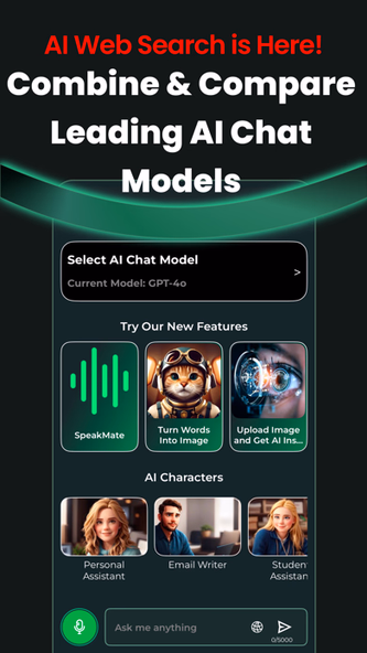 CAI Chat AI: Poly AI Assistant Screenshot 1 - AppWisp.com CAI Chat AI: Poly AI Assistant Screenshot 1 - AppWisp.com
