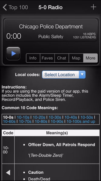 5-0 Radio Pro Police Scanner Screenshot 3 - AppWisp.com 5-0 Radio Pro Police Scanner Screenshot 3 - AppWisp.com