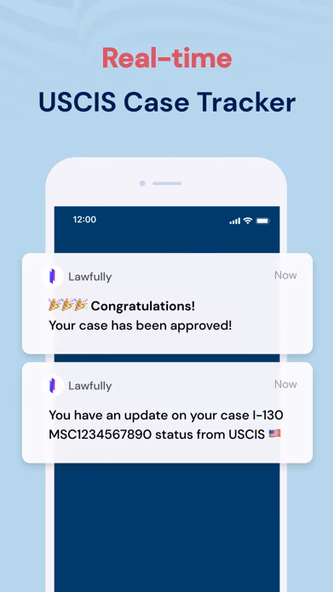 USCIS Immigration Case Tracker Screenshot 4 - AppWisp.com USCIS Immigration Case Tracker Screenshot 4 - AppWisp.com