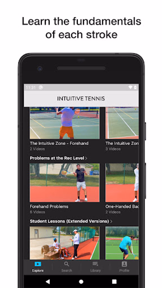 Intuitive Tennis Screenshot 3 - AppWisp.com Intuitive Tennis Screenshot 3 - AppWisp.com