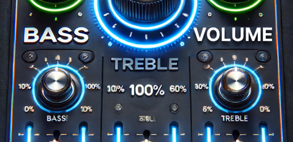 Equalizer Sound & Bass Booster Header - AppWisp.com Equalizer Sound & Bass Booster Header - AppWisp.com
