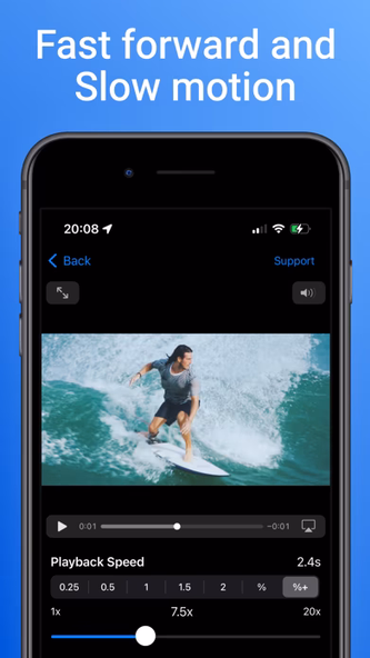 Easy Video Speed Editor Screenshot 1 - AppWisp.com Easy Video Speed Editor Screenshot 1 - AppWisp.com