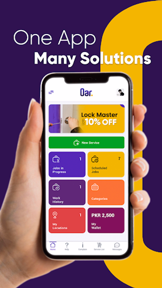 Oar App - Home Services Screenshot 1 - AppWisp.com Oar App - Home Services Screenshot 1 - AppWisp.com