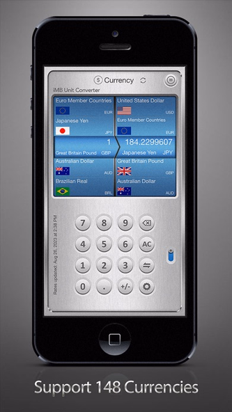 Unit Converter - Pro Units App Screenshot 2 - AppWisp.com Unit Converter - Pro Units App Screenshot 2 - AppWisp.com
