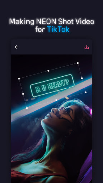 NEON GIF+TEXT Video Effects Screenshot 1 - AppWisp.com NEON GIF+TEXT Video Effects Screenshot 1 - AppWisp.com