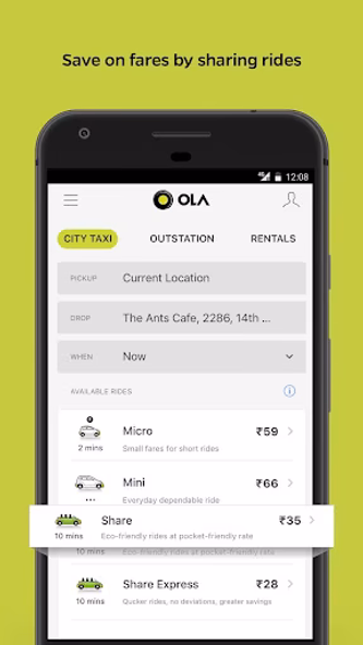 Ola Lite: Lighter Faster Ola A Screenshot 2 - AppWisp.com Ola Lite: Lighter Faster Ola A Screenshot 2 - AppWisp.com