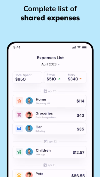 Balance: Couple Budget & Money Screenshot 3 - AppWisp.com Balance: Couple Budget & Money Screenshot 3 - AppWisp.com