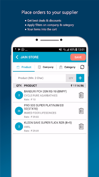 eRetail - B2B Order & Payment Screenshot 3 - AppWisp.com eRetail - B2B Order & Payment Screenshot 3 - AppWisp.com