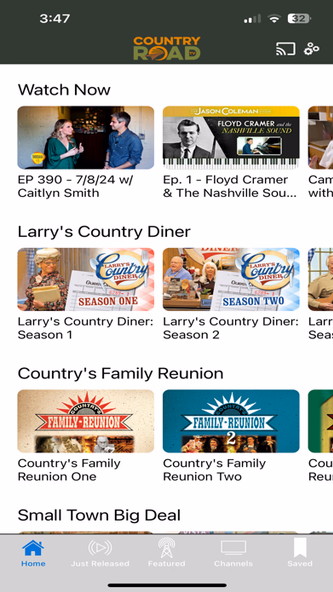 Country Road TV Screenshot 1 - AppWisp.com Country Road TV Screenshot 1 - AppWisp.com