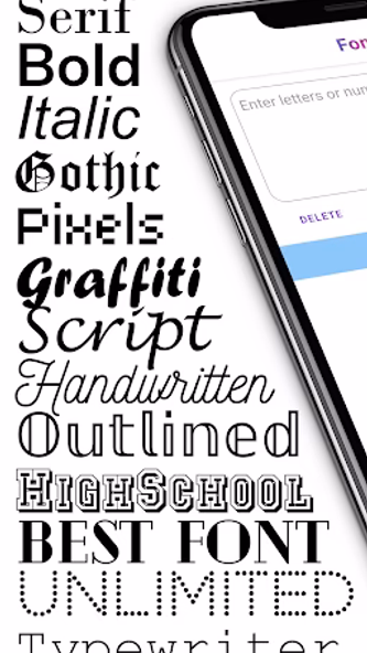 Fonts: Change Typefaces Screenshot 1 - AppWisp.com Fonts: Change Typefaces Screenshot 1 - AppWisp.com