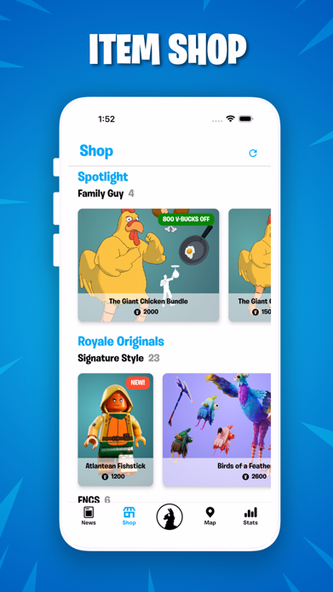 Daily Llama for Fortnite Screenshot 1 - AppWisp.com Daily Llama for Fortnite Screenshot 1 - AppWisp.com