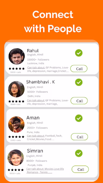 MyFriend - Your Online Dost Screenshot 1 - AppWisp.com MyFriend - Your Online Dost Screenshot 1 - AppWisp.com