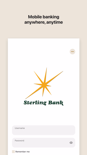 Sterling Bank WI Mobile Screenshot 1 - AppWisp.com Sterling Bank WI Mobile Screenshot 1 - AppWisp.com