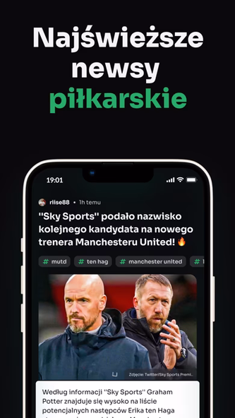 Fangol: Piłka Nożna & Newsy Screenshot 1 - AppWisp.com Fangol: Piłka Nożna & Newsy Screenshot 1 - AppWisp.com