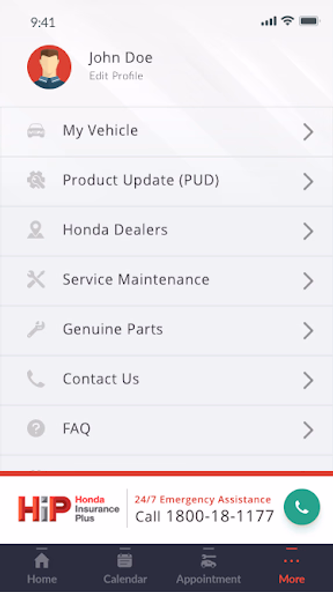 HondaTouch Screenshot 2 - AppWisp.com HondaTouch Screenshot 2 - AppWisp.com