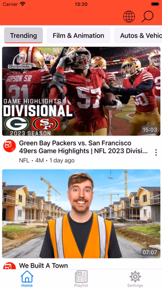 Player & Playlist for Youtube Screenshot 1 - AppWisp.com Player & Playlist for Youtube Screenshot 1 - AppWisp.com