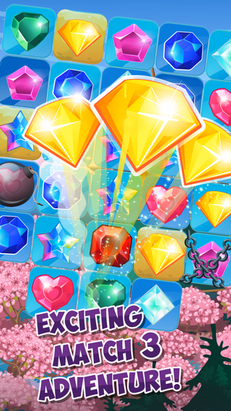 Jewels Detective Shiny Мatch 3 Screenshot 1 - AppWisp.com Jewels Detective Shiny Мatch 3 Screenshot 1 - AppWisp.com