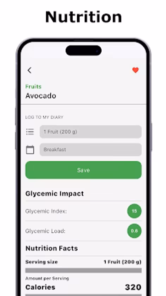 Glycemic Index & Load App Screenshot 3 - AppWisp.com Glycemic Index & Load App Screenshot 3 - AppWisp.com