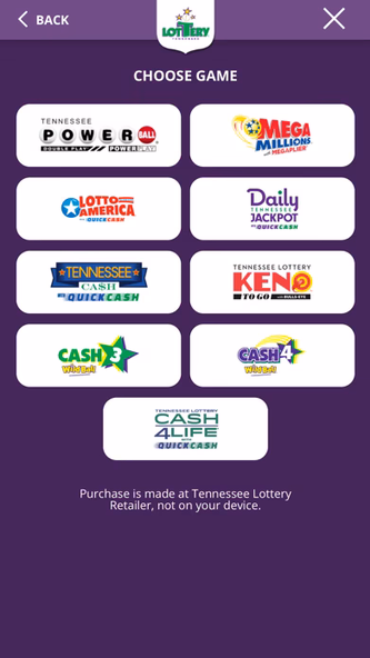 Tennessee Lottery Official App Screenshot 2 - AppWisp.com Tennessee Lottery Official App Screenshot 2 - AppWisp.com