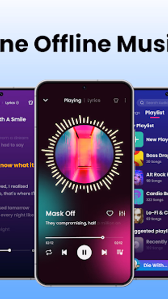 Offline Music Player: Play MP3 Screenshot 1 - AppWisp.com Offline Music Player: Play MP3 Screenshot 1 - AppWisp.com
