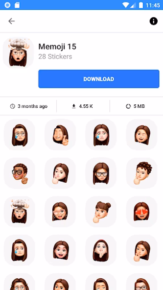 WASticker: Memoji Stickers Screenshot 3 - AppWisp.com WASticker: Memoji Stickers Screenshot 3 - AppWisp.com