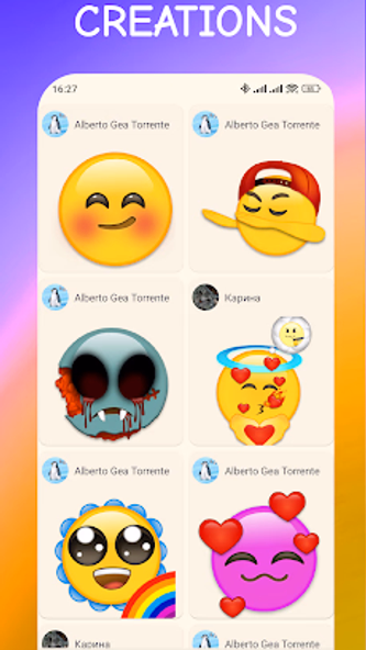 Emoji Maker: Emojis & Stickers Screenshot 4 - AppWisp.com Emoji Maker: Emojis & Stickers Screenshot 4 - AppWisp.com