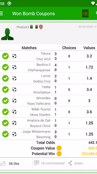 BetsWall Football Betting Tips Screenshot 4 - AppWisp.com BetsWall Football Betting Tips Screenshot 4 - AppWisp.com