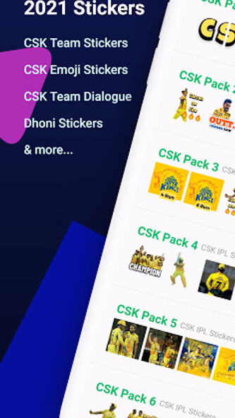 CSK IPL 2024 Stickers Screenshot 1 - AppWisp.com CSK IPL 2024 Stickers Screenshot 1 - AppWisp.com
