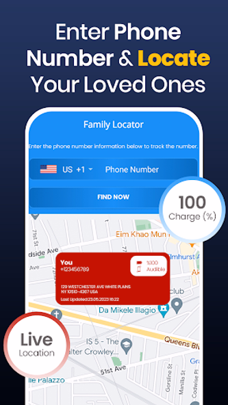 Phone Tracker: Number Locator Screenshot 1 - AppWisp.com Phone Tracker: Number Locator Screenshot 1 - AppWisp.com