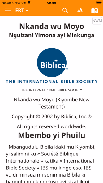 Kiyombe Bible Screenshot 3 - AppWisp.com Kiyombe Bible Screenshot 3 - AppWisp.com