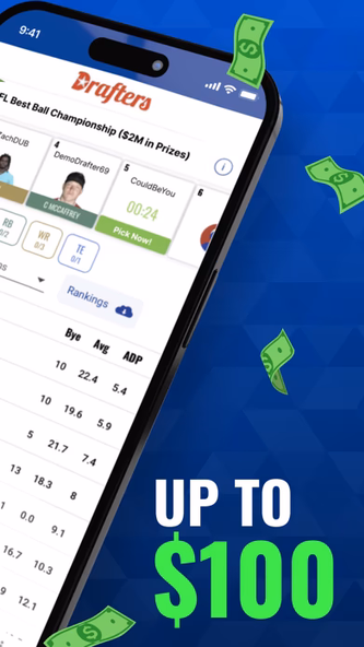 Drafters Fantasy Sports Screenshot 2 - AppWisp.com Drafters Fantasy Sports Screenshot 2 - AppWisp.com