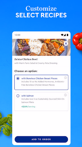 Blue Apron Screenshot 4 - AppWisp.com Blue Apron Screenshot 4 - AppWisp.com