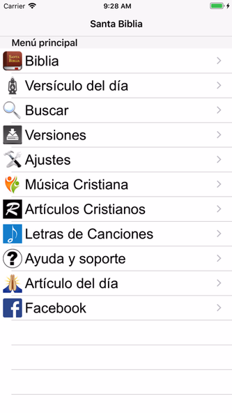 Santa Biblia Reina Screenshot 1 - AppWisp.com Santa Biblia Reina Screenshot 1 - AppWisp.com